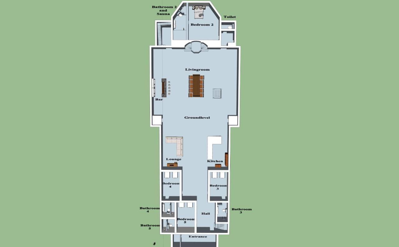Church Conversion For A Unique Stay And Experience Rinsumageest Bagian luar foto